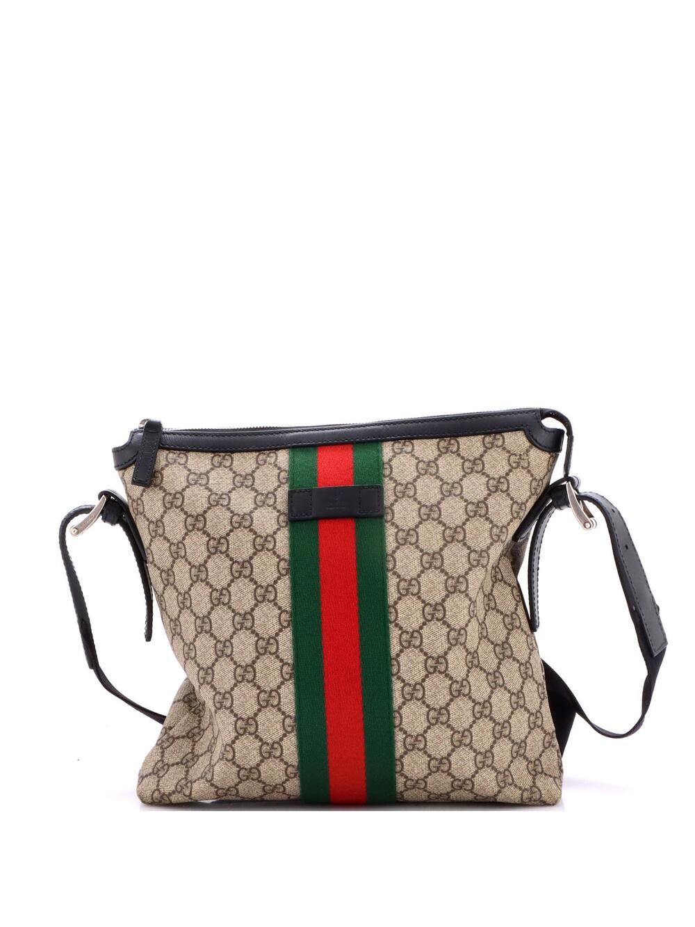 Gucci Web Messenger Bag Gg Coated #276920G96B